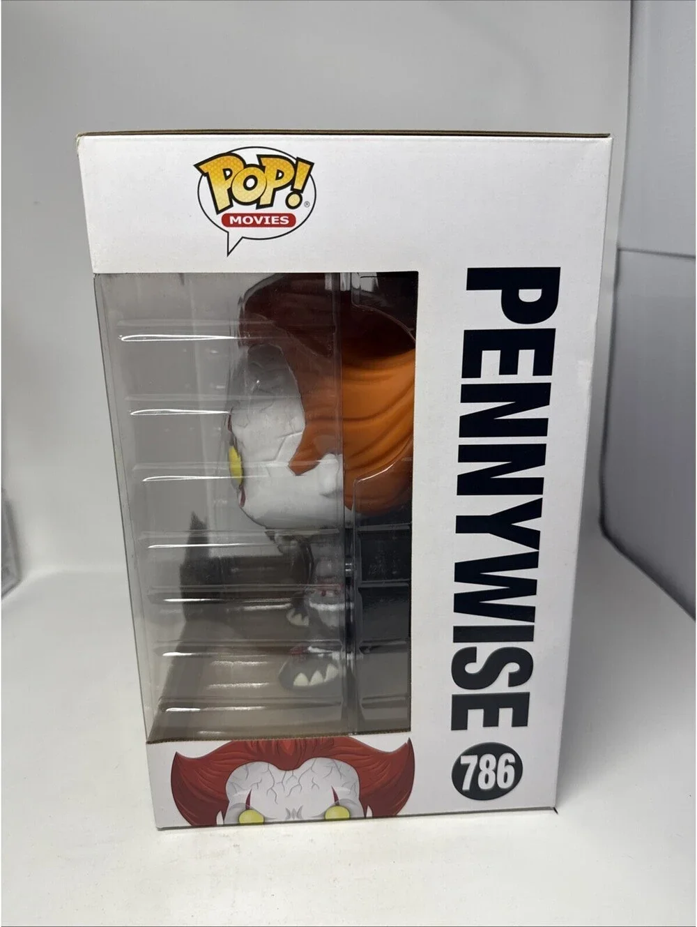 Funko Pop! Pennywise #786 10 Inch Jumbo IT Chapter Two Horror Vinyl Figure!